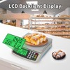 KNSWE Commercial Food Scale 40KG Large Digital Kitchen Scale Baking