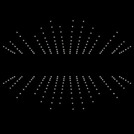 FINGERINSPIRE 12 Bogen Glitzer Strass Aufbügler Sterne Klare Strass Hotfix Applikationen Kristall Strass Aufkleber Hot Melt Runder Strass Aufnäher Zur Verzierung von Kleidung