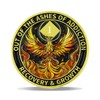 1 Year Phoenix Sobriety Coin – Rebirth in Flames Recovery