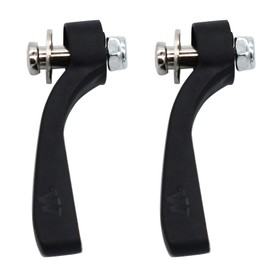 2 Pieces Hair Clipper Adjusting Levers, Hair Clipper Replacement Accessories Repairing Parts Compatible with Wahl 5 Star Magic Clip Senior Super Taper 8148 8504 1919 8591 Hair Clippers (Black)