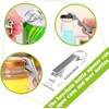 2-Pack Adjustable Stainless Steel Jar Opener, Multifunctional Jar Opener for