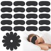 40 Pack Sleep Eye Mask for Men Women Kids, Individual