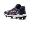 Boombah Men's Raptor USA Corps Molded Cleat Navy/Red/White - Size