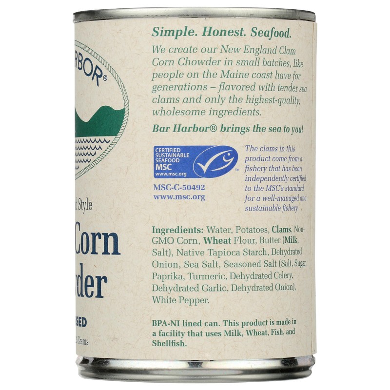 Bar Harbor Clam & Corn Chowder (15 Ounce)