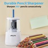 JARLINK Electric Pencil Sharpener, Heavy-Duty Helical Blade to Fast Sharpen,