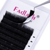 Fadlash Self-Fanning Eyelash Extensions, Volume Technique Eyelashes, 0.05 mm Thickness,