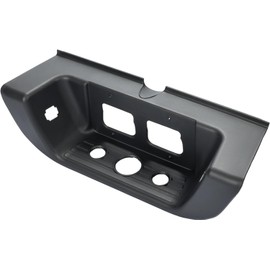 KUAFU Rear Bumper Step Pad Compatible with 2000-2006 Toyota Tundra Replacement for 521590C010 TO1191102 Black Center Molding Bumper Pad