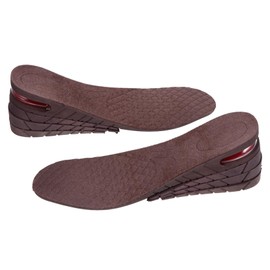 ORFOFE 1 Pair Invisible Height Increase Insoles of Breathable Shoe Cushions for Men Women Comfortable Fit Reduces Foot Pressure Easy to Clean Suitable for All Shoe