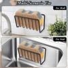 Bomiclss Sponge Holder for Kitchen Sink with 2 Suction Cups,