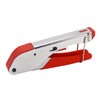 Coaxial Cable Crimper Wire Stripper Crimping Pliers with 20pcs F