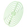 Milageto 1 Piece Template Ruler, Stencils, Drawing Template for All