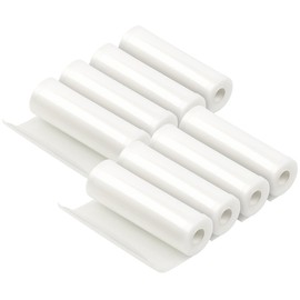 Rosenstein & Söhne Vacuum Sealer Hose: 8 Professional Foil Rolls for Beam Vacuum Sealers, 20 x 500 cm (Welding Films for Vacuum Sealers, Rolls for Vacuum Sealers)