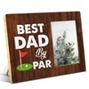NGAEAK Best Dad Golf Gifts From Daughter Son, Rustic Best
