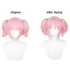 Pink Double Ponytail Magical Girl Cosplay Wig