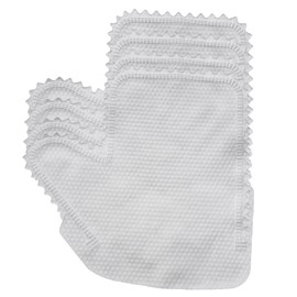 TOVINANNA 20pcs Microfibre Dust Cleaning Gloves Non-woven Mitts for Dusting Home Furniture Cleaning