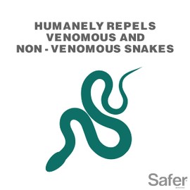 Safer Brand Snake Shield Granular Repellent - Outdoor Snake Repelling Granules - 5951 - 4LB Snake Shield Repellent - Repels Againts Poisonous and Non-Poisonous Snakes