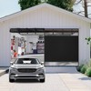Privacy Garage Door Screen Blackout for 2 Car Garage-16x7FT Magnetic