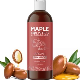 Pure Argan Oil Hair Growth Therapy Shampoo - Sulfate Free Dandruff Shampoo - Natural Treatment for Hair Loss for Men - Hair Regrowth Treatment for Wom