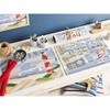 Sander Beach House Tapestry Placemats Light Blue/Red 32 x 48