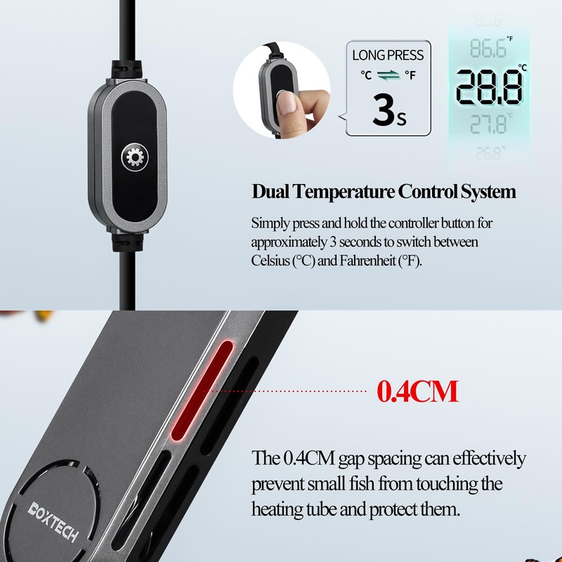 boxtech Aquarium Heater 50W