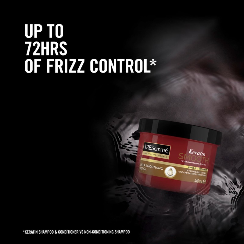 TRESemmé Keratin Smooth Deep Smoothing Mask rinse-out hair treatment with