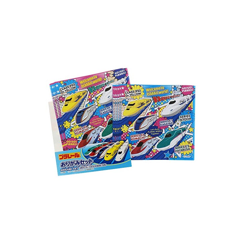 Plarail Origami Set, 2 Patterns, 1 Set, Origami, Crafts, Origami