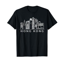 Hong Kong Skyline China T-Shirt
