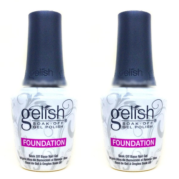 Harmony Gelish Soak-Off Nail Polish-- 2PC FOUNDATION BASE GEL COAT