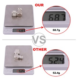 XRDS -RF N Connector Adapter Right Angle Coax Connectors 90 Degree N Male to N Female RF Coaxial Cable Connector Pack of 2 (NOT for TV)