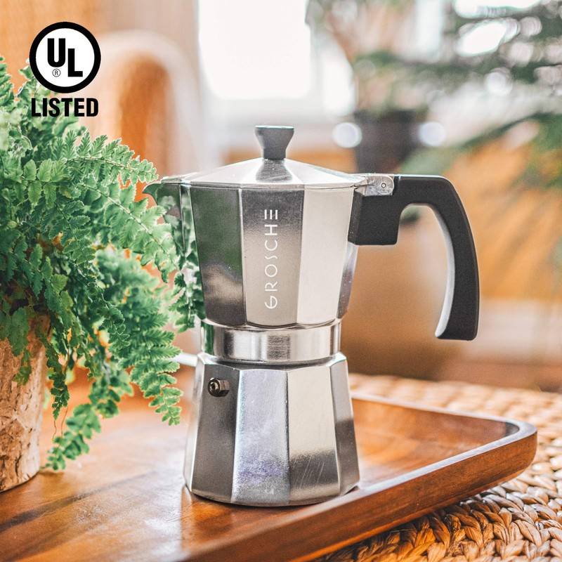 GROSCHE Milano Moka Pot | 9 Espresso Cup - 15.2