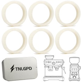 Wool Felt Washer Replacement SP0001575 for Breville Barista Espresso Machine Grinders – Compatible with BES870XL/BES878BTR/BES876BSS/BES840XL/ABES880/BES881/BES810/BES990/BES980 Accessories (6-Pack)