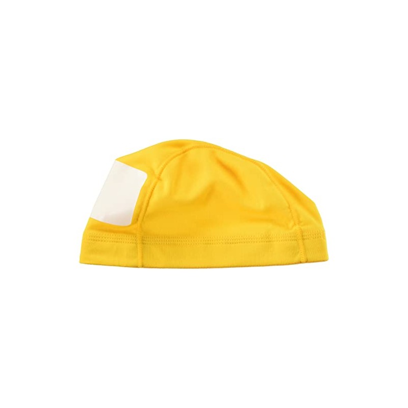 FOOTMARK Swimming Cap, Touch Name, 101115, Yellow (02), Free