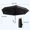 Kirotla Paraguas De Bolsillo Plegable Sombrilla Para Playa Paraguas