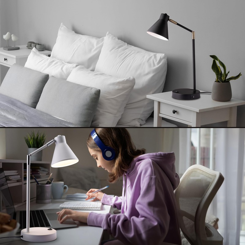 O'Bright Astrum - LED Desk Lamp with Dual USB Charging