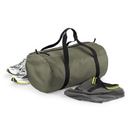 BagBase BG150 Packaway Barrel Bag - Olive Green/Black