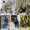 BOORCA UIAA Certified Climbing Carabiners, 25KN Auto Locking Heavy Duty