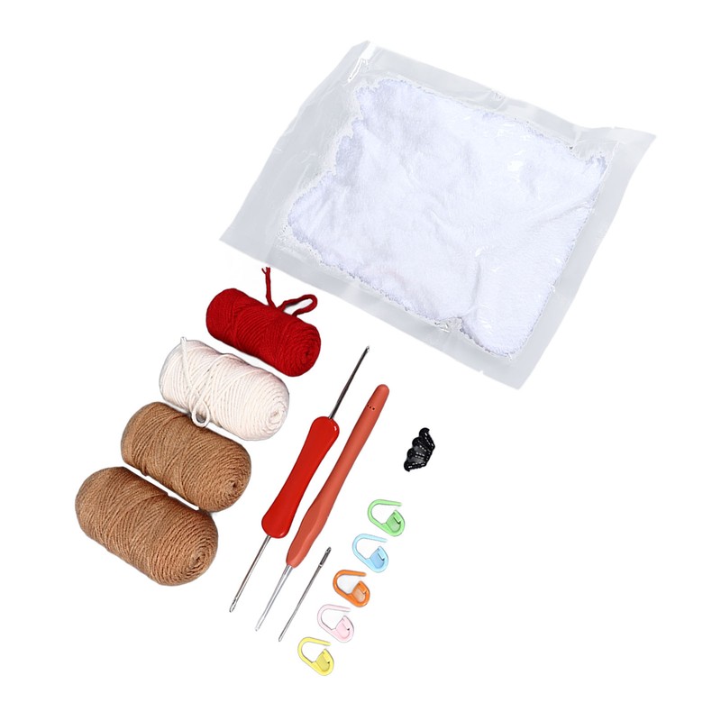 Beginner Crochet Kit DIY Innovative Fun Educational Crochet Animal Kit
