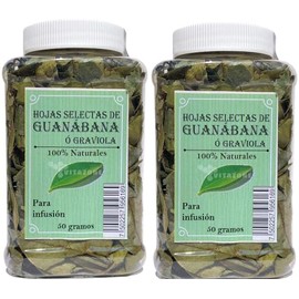PACK 2 Guanabana o Graviola Hojas 100% Naturales