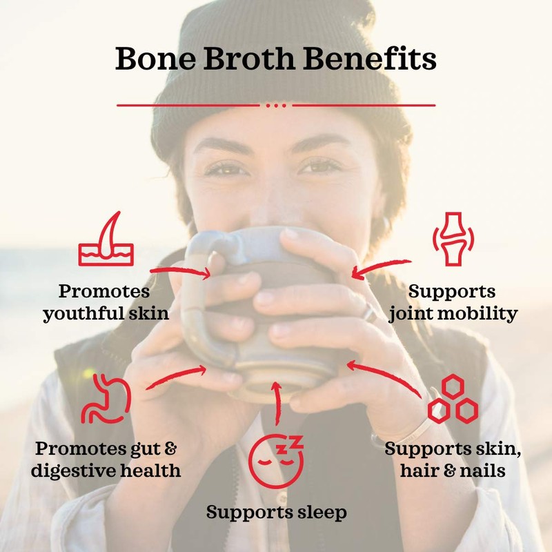 Kettle and Fire Classic Beef Bone Broth, Keto, Paleo, and