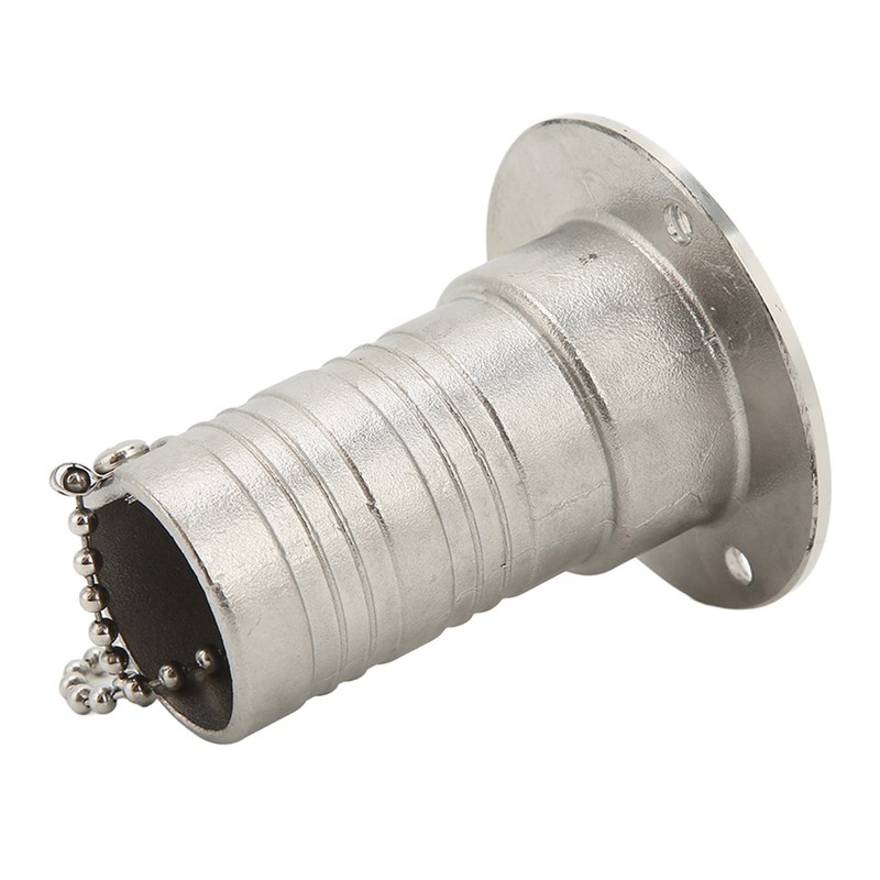 Marine Boat Deck Filler with Keyless Cap Stainless Steel Mirror