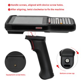 Snap-On Barcode Scanner Trigger Handle for Honeywell EDA61K - EDA61K-SH-DC: Enhanced Grip & Scanning Efficiency