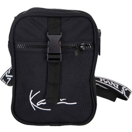 Karl Kani Signature Block Messenger Bag, black