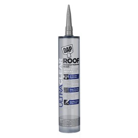 DAP Ultra Clear Roof Waterproof Rubberized Sealant, Crystal Clear, 10.1 Oz (7079818395)