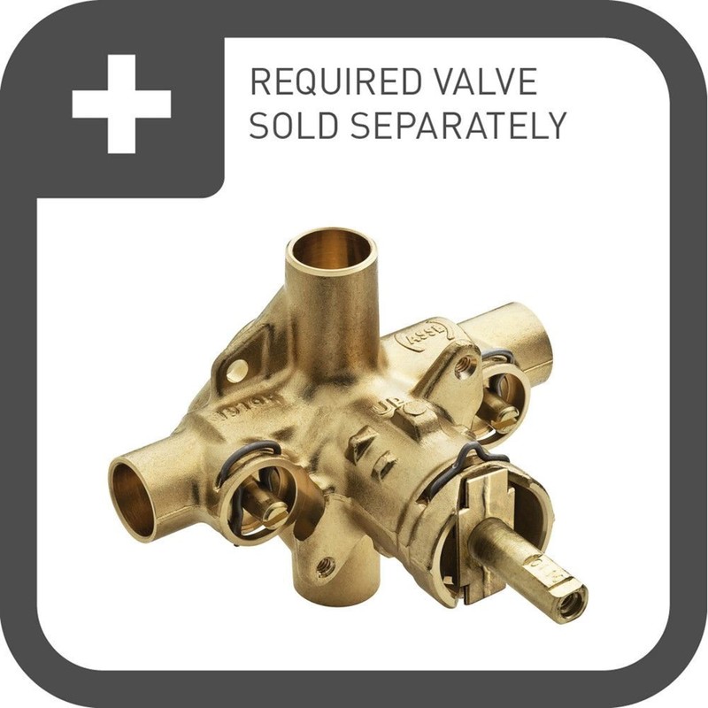 Moen T8360CBN Commercial M-Dura Three-Function Transfer Valve Control Trim, Classic