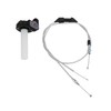 BIUGERCN Dirt Bike Throttle Lever Assembly with Throttle Cable Throttle