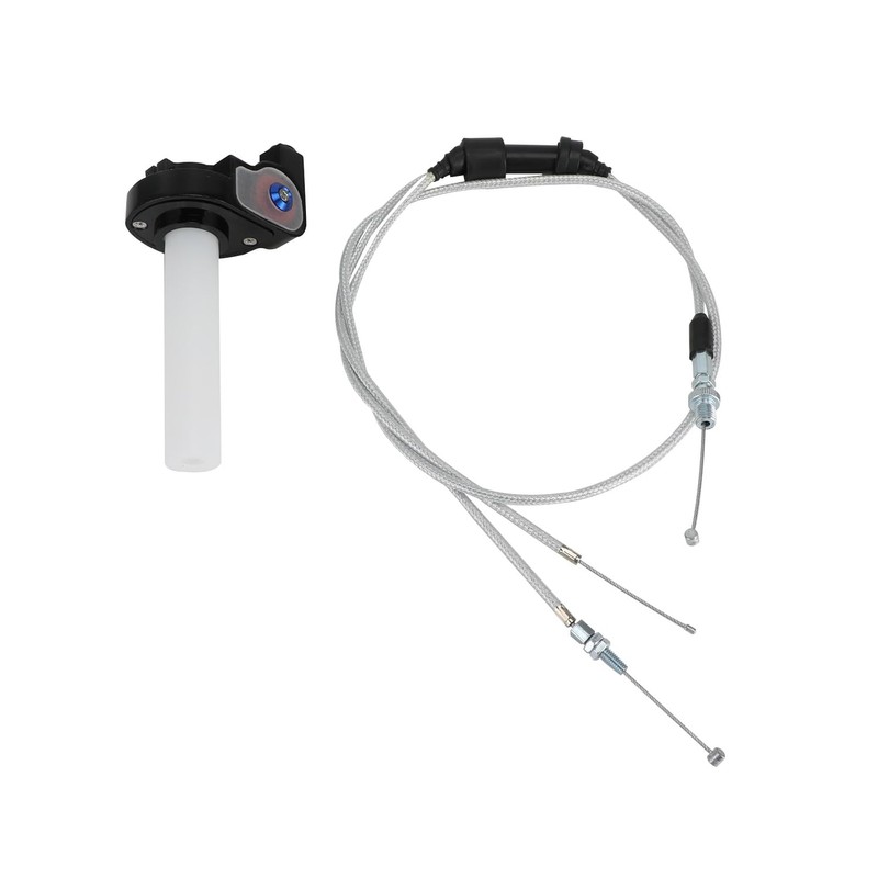 BIUGERCN Dirt Bike Throttle Lever Assembly with Throttle Cable Throttle