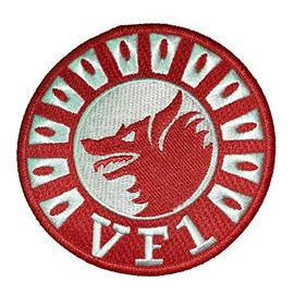 VF-1 Wolfpack Squadron Patch – Sew On, 4"