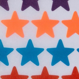 Glick 4 Sheets of Jazzy Star Tissue Paper. Each Sheet Measures 75 x 50cms When Opened and is Suitable for Birthdays & Other Celebrations