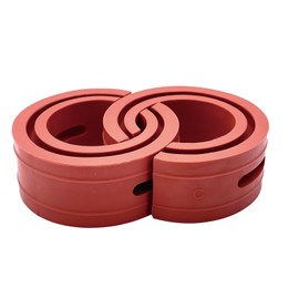 Crown Doris Universal Rubber Spacer Spring Rubber Shock Absorber Auto Harmonic Suspension Custom 2 Parts Set 27mm