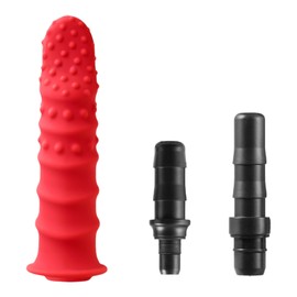 FUUXOO R5 Red Massage Gun Attachment for Deep Tissue Massage, 4 inch